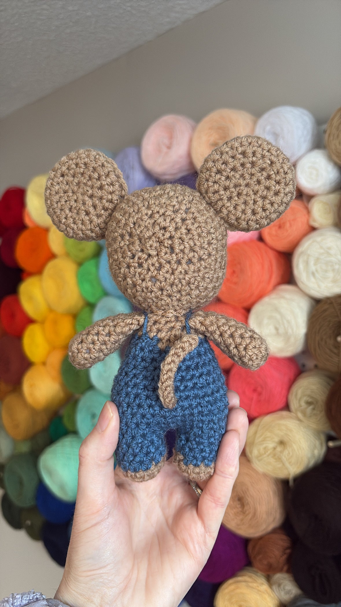 Mouse in Overalls
