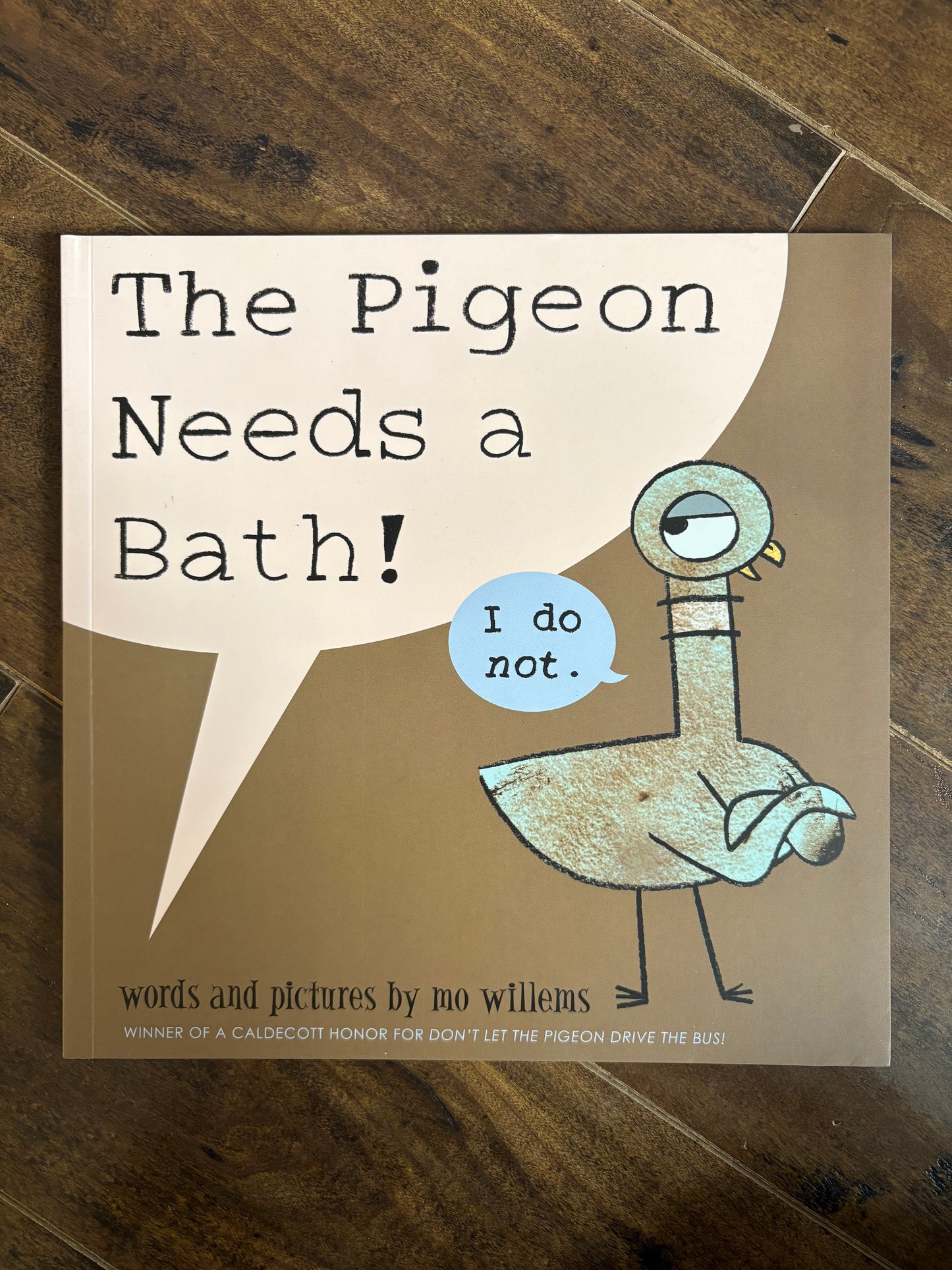 The Pigeon Needs a Bath