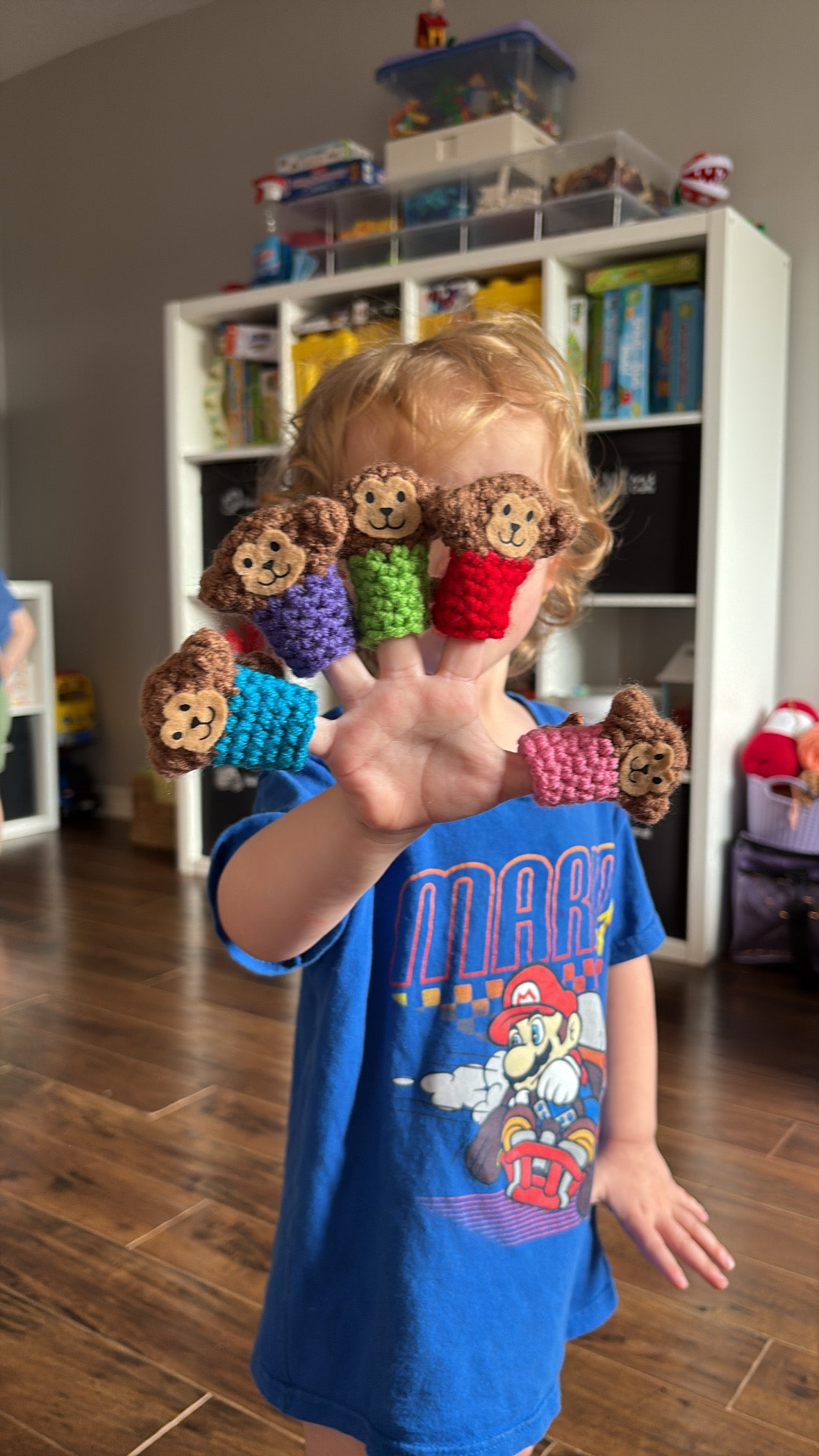 Monkey Finger Puppets