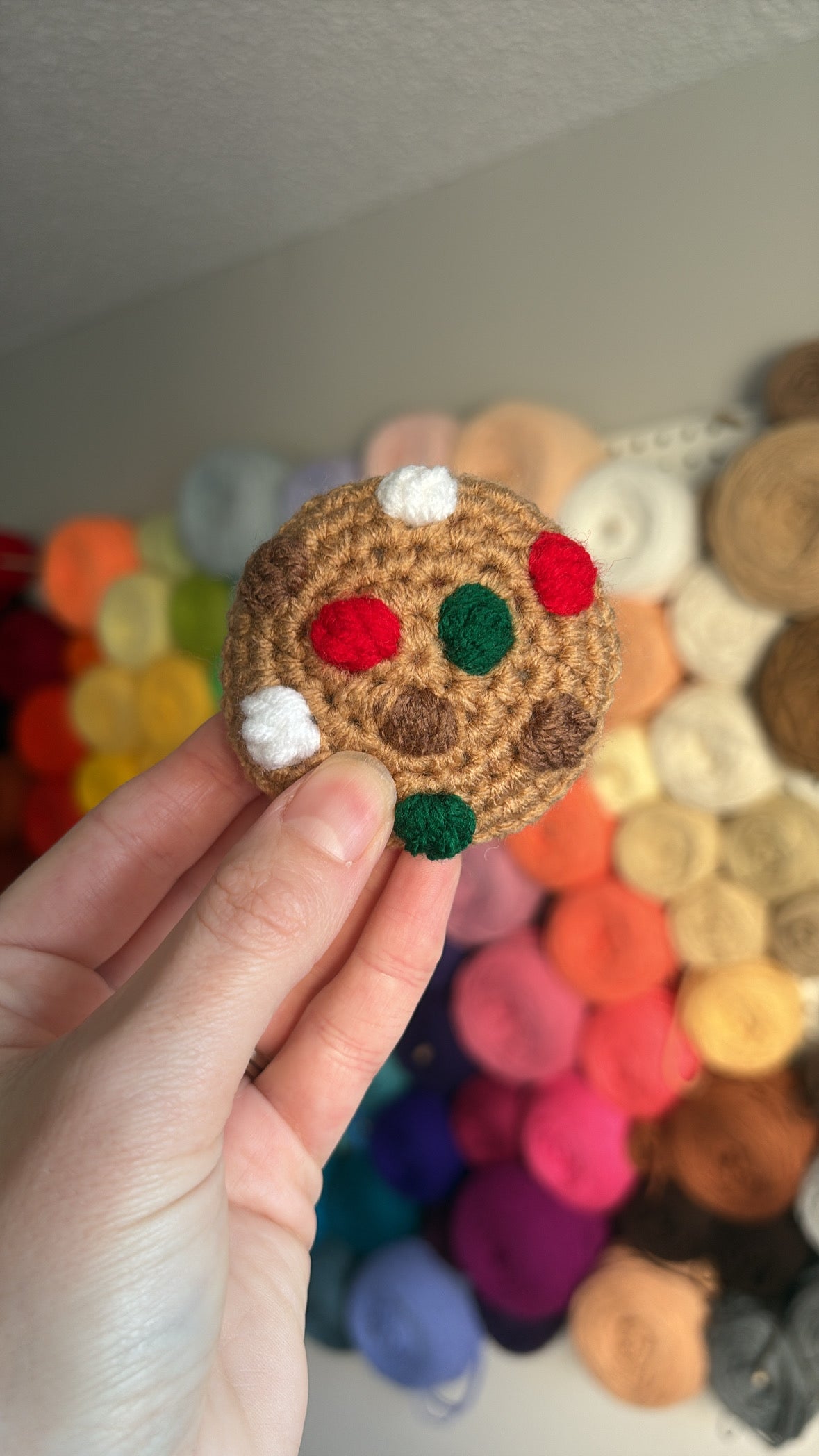 Holiday M&M Cookie