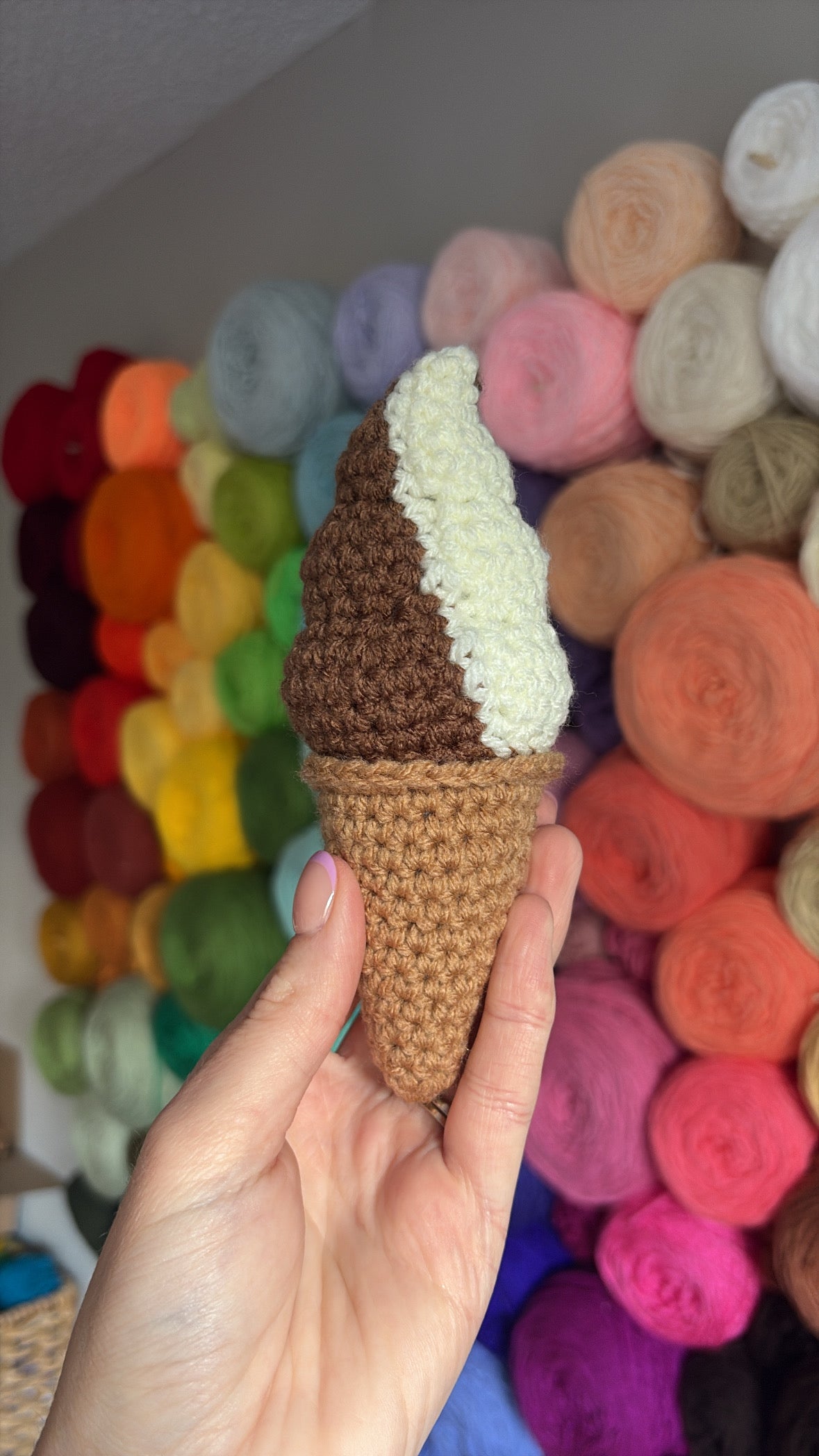 Soft Serve Ice Cream Cone
