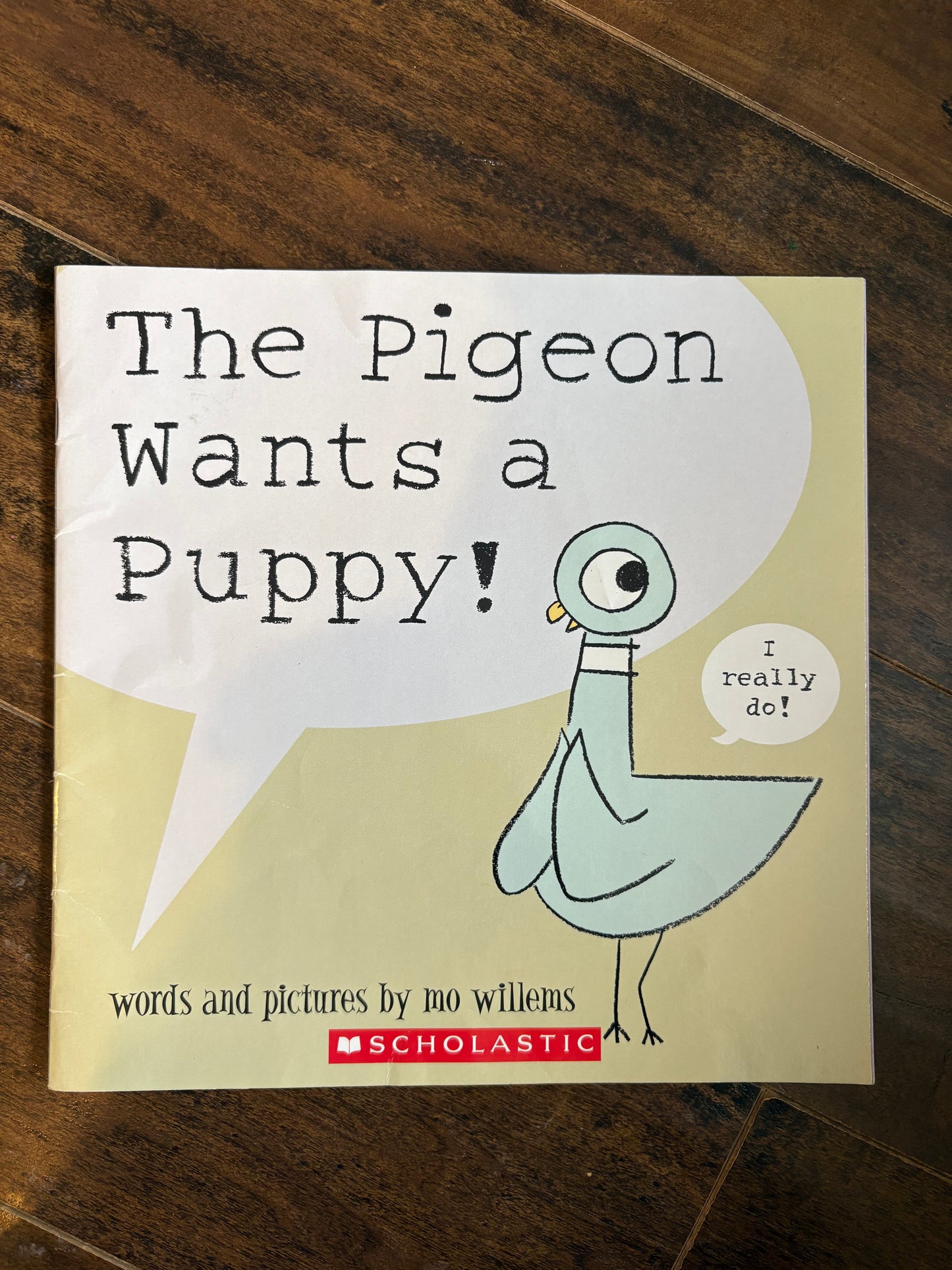 The Pigeon Wants a Puppy