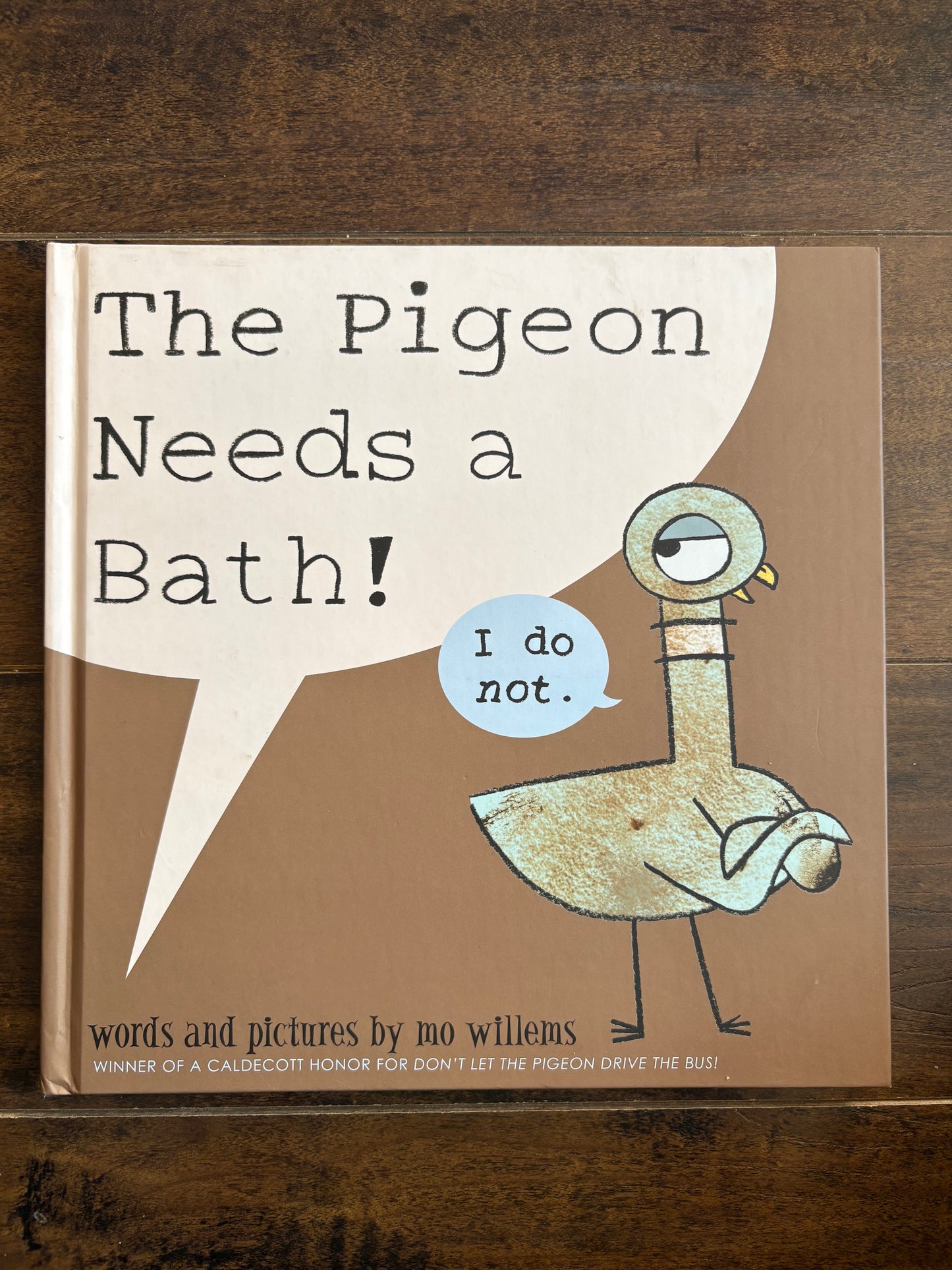 The Pigeon Needs a Bath