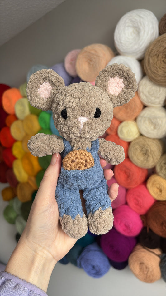 Mini Mouse in Overalls
