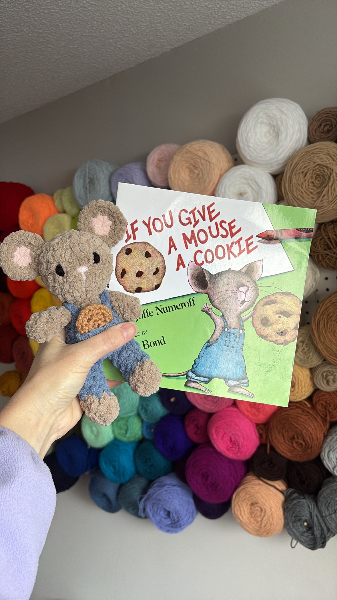 Mini Mouse in Overalls