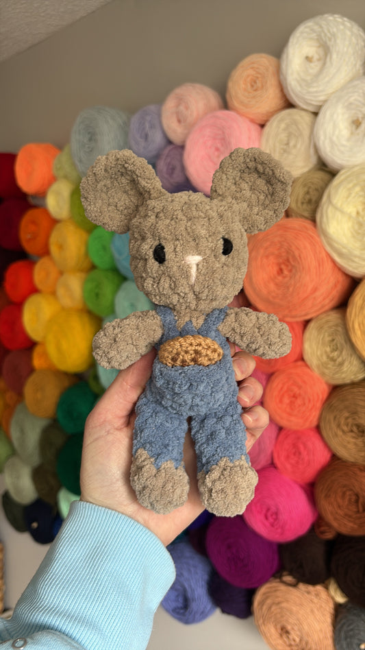 Mini Mouse in Overalls