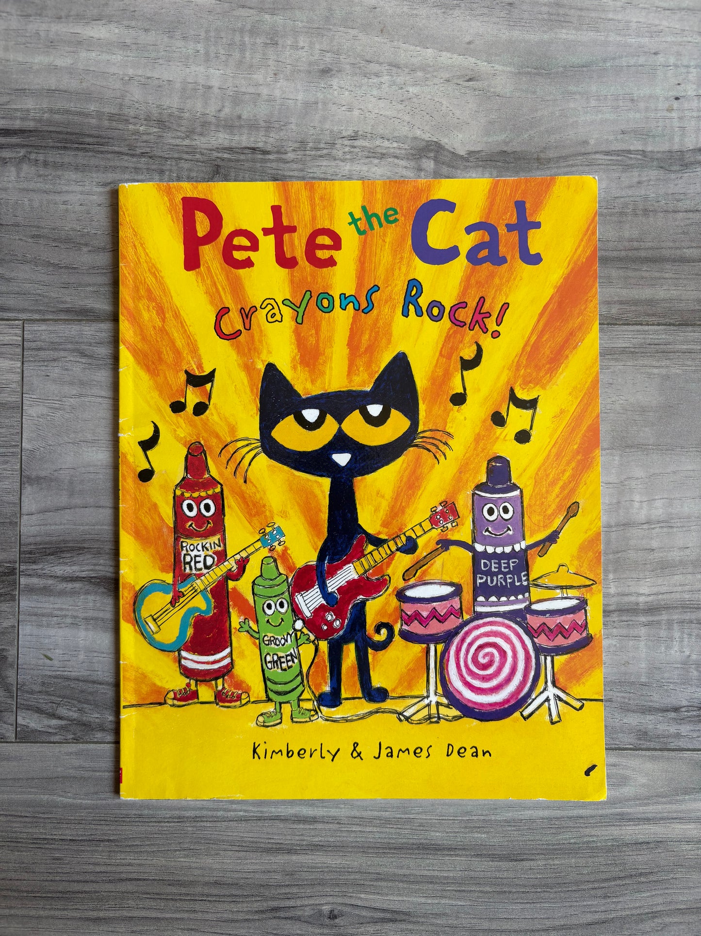 Pete the Cat Crayons Rock