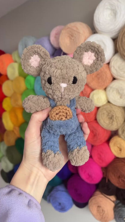 Mini Mouse in Overalls