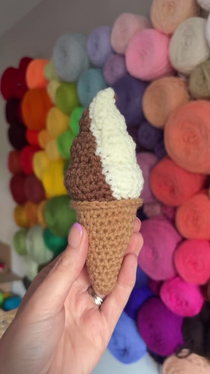 Soft Serve Ice Cream Cone
