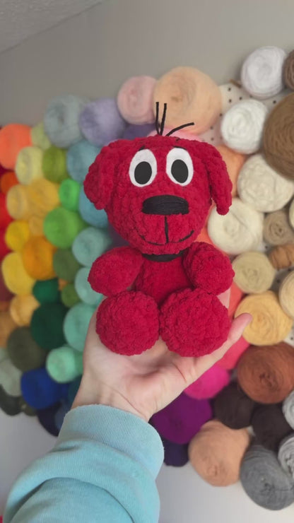 Plush Red Dog